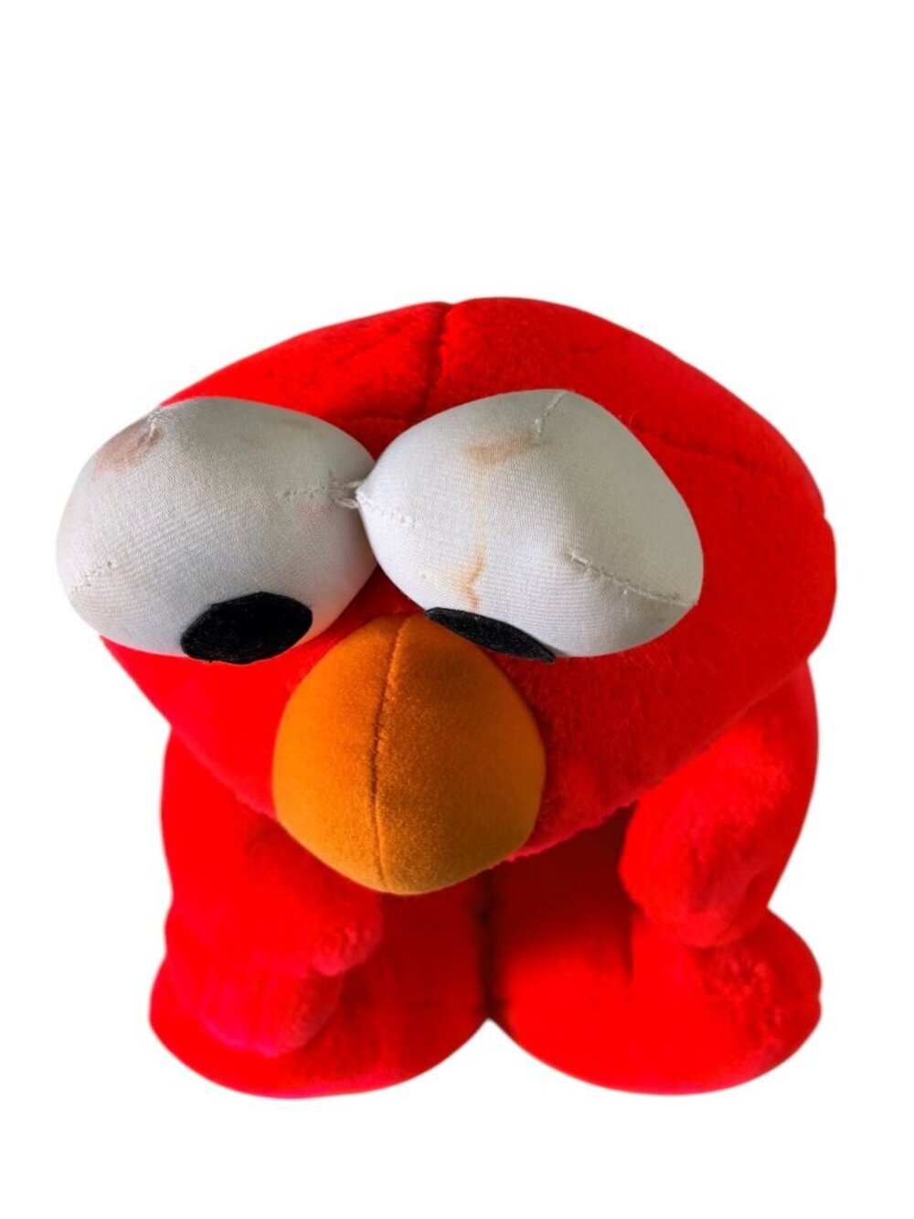 Vintage 1996 Tyco Sesame Street Elmo Plush – Large 22” Sesame Street Stuffed Toy - Picture 4 of 9